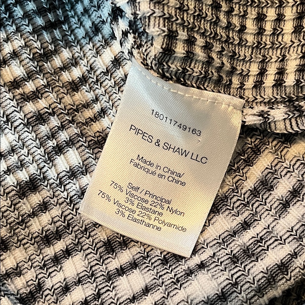 Veronica Beard White and Black Patterned Sweater - Women’s Size M - Contemporary - Picture 7 of 11